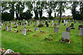 Cemetery in Church Enstone in Enstone