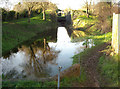 Siddington locks and bridge, Thames and Severn Canal in Siddington
