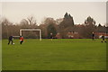 New Year's Day football, Church Fields Recreation Ground, Chessington in KT9 2DS