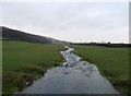 Beck in spate at Hampsfield Hall Farm in LA11 6HJ