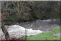 Weir, River Sirhowy, Pontllanfraith in NP12 0BX