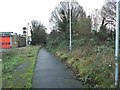 Path off Shepiston Lane, Harlington in UB3 5AB