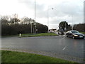 Stockley Road at the Stilwell Roundabout in UB7 8HT