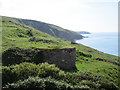 Disused lime kiln at Mwnt in SA43 1QD