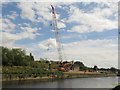 Repair work on the Aire and Calder Navigation in LS9 0SW