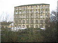 Ashton Mills from across the River Biss. in BA14 7DH