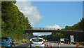 Footbridge over the M3 in RG25 2DB
