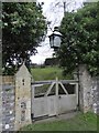 St Bartholomew, Oare: church gate in RG18 9SD