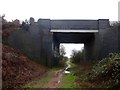 Road bridge over the Southwell Trail in NG22 8JQ