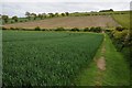 Footpath on Flodden Field in Branxton