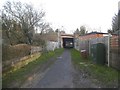 Path under the railway, Radlett in WD7 7DJ