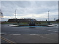 Roundabout on Kingsgate (A165) in Wilsthorpe