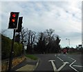 Ancaster traffic lights in NG32 3PU