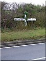 Fingerpost, Great Casterton to Ryhall road in Ryhall & Casterton Ward