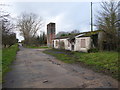 RAF Stanton Harcourt guard room/gatehouse and water tower in OX29 5BP