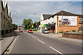 Approaching the railway bridge in Bishopstoke Road, Eastleigh in Eastleigh