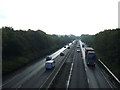 The A14 towards Ipswich in IP6 8QL
