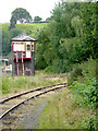 Signal box at Leekbrook Junction, Staffordshire in ST13 7DR