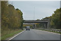 Overbridges across the A10, Ware Bypass in SG12 0EW