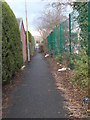 Footpath - Denby Dale Road west in WF4 3AA