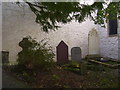Graves at Church of St Ystyffan, Llansteffan in SA33 5JZ