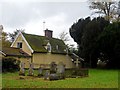Cottage and graveyard, Bredfield in Bredfield