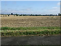 Stubble field off Wyverstone Road in IP14 4SQ