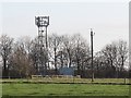 Telecoms mast near the M6 in CW11 1RE