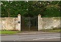 Gateway to Ketton Hall in PE9 3RN
