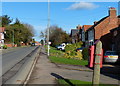 Postbox along Seagrave Road in Sileby in LE12 7TU