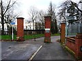 Entrance to Chingford Mount Cemetery in E4 7HZ