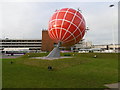 Turkish Airlines Globe, Heathrow in TW6 1NQ