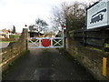 Entrance to Harlington Locomotive Society Miniature Railway in UB3 5DR