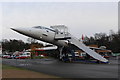 Concorde G-BBDG on display at Brooklands Museum in KT13 0XN