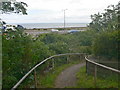 Footpath to the beach in LL29 9LU