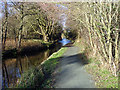 Beside the Llangollen Canal in Chirk Community