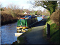 Moored on the Llangollen Canal in Chirk Community