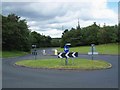 Roundabout Near Pye Green in WS12 4WS