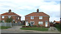 Houses on High Road, Roydon in IP22 4NE