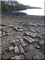 Concrete paving on the beach at Channals Creek in TR3 6QJ