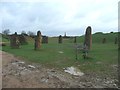 Millennium stone circle, Hamdon Hill in TA14 6QR