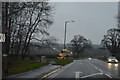 A661, Forest Lane junction in HG2 7TJ