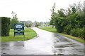 Entrance to Tidworth Garrison golf club in SP9 7AS