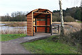 The hide, Heather Farm Wetland Centre in GU21 4XY