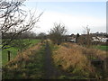 Footpath towards Spring Gardens, Skipton in BD23 1GH