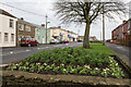 Flower bed, Front Street, Leadgate in DH8 7PR