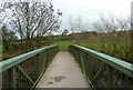 Footbridge Over The River Caldew in CA2 4SW