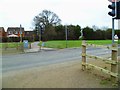 Bridleway crossing on the new A264 in RH12 3LP