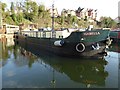 Dutch barge in Diglis Basin in WR5 3DY