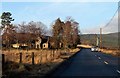 The Deeside road at Clarack in AB34 5LL